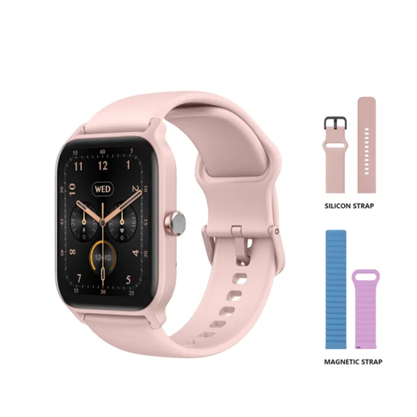 Udfine Watch Starry 1.8” HD Display Bluetooth Call Smartwatch Double Straps